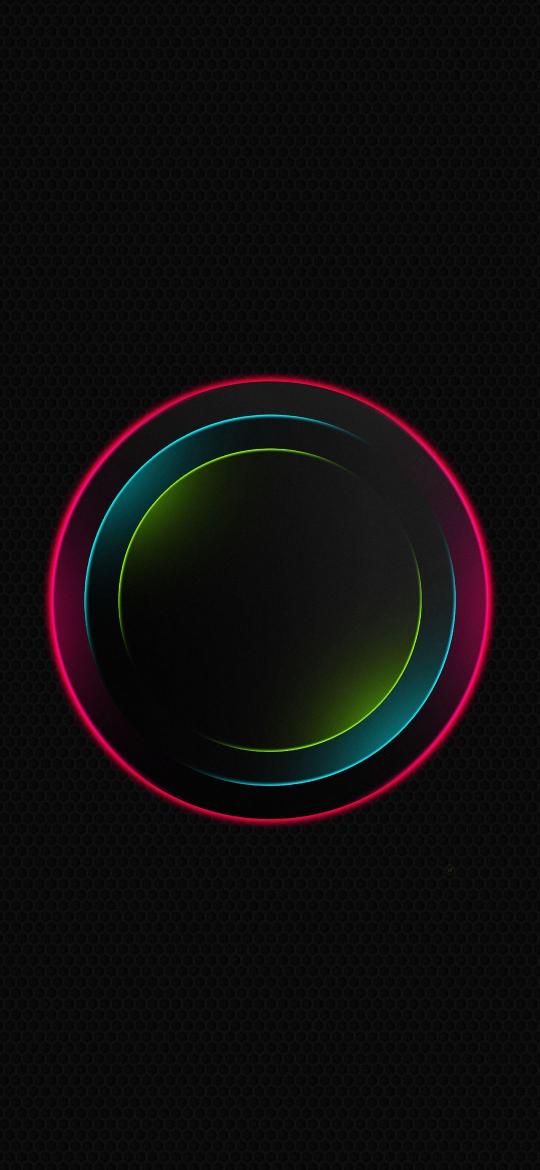 Glowing Circle Abstract - Related StockWalls wallpaper