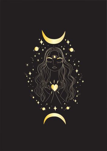 Golden Celestial Woman