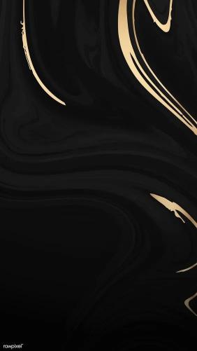 Golden Swirls on Black - Related StockWalls wallpaper