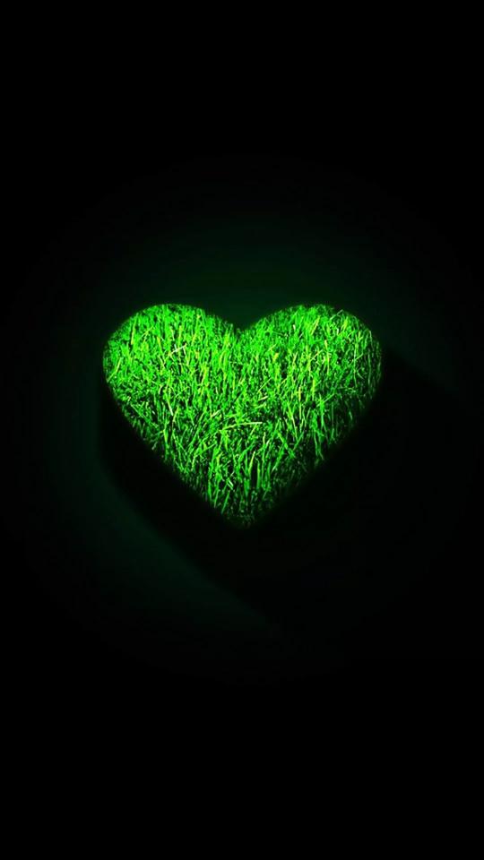 Green Grass Heart - Related 4K Wallpapers wallpaper