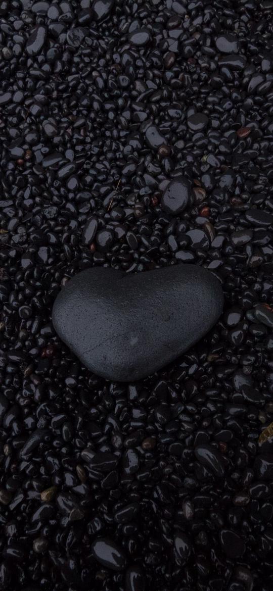 Heart Stone Black Beach - Related Anime Wallpapers wallpaper