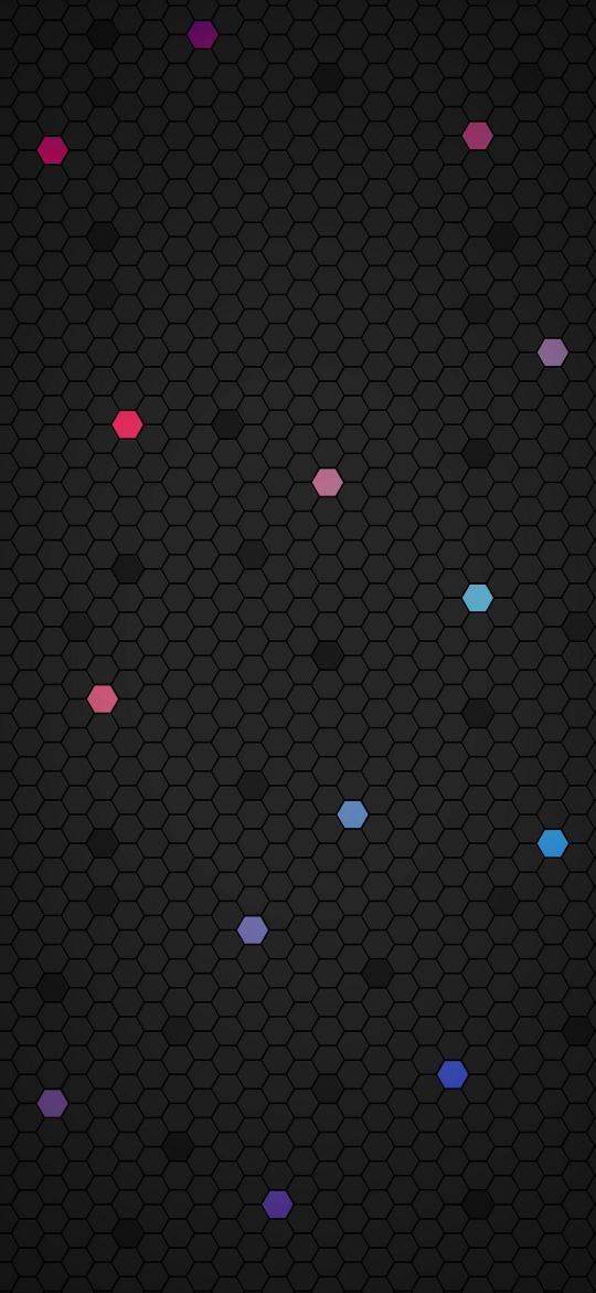 Hexagon Color Gradient - Related 4K Wallpapers wallpaper