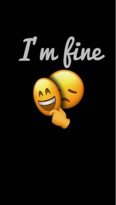 Hiding Sadness Emoji - Related Ghetto Wallpapers wallpaper