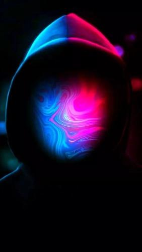 Hooded Neon Abstract - Related 4K Wallpapers wallpaper