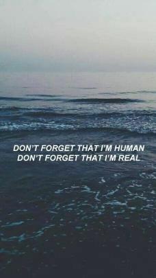 Human and Real Ocean