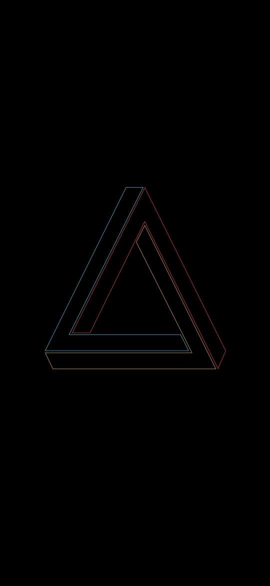 Impossible Triangle Illusion - Related Dope Wallpapers wallpaper