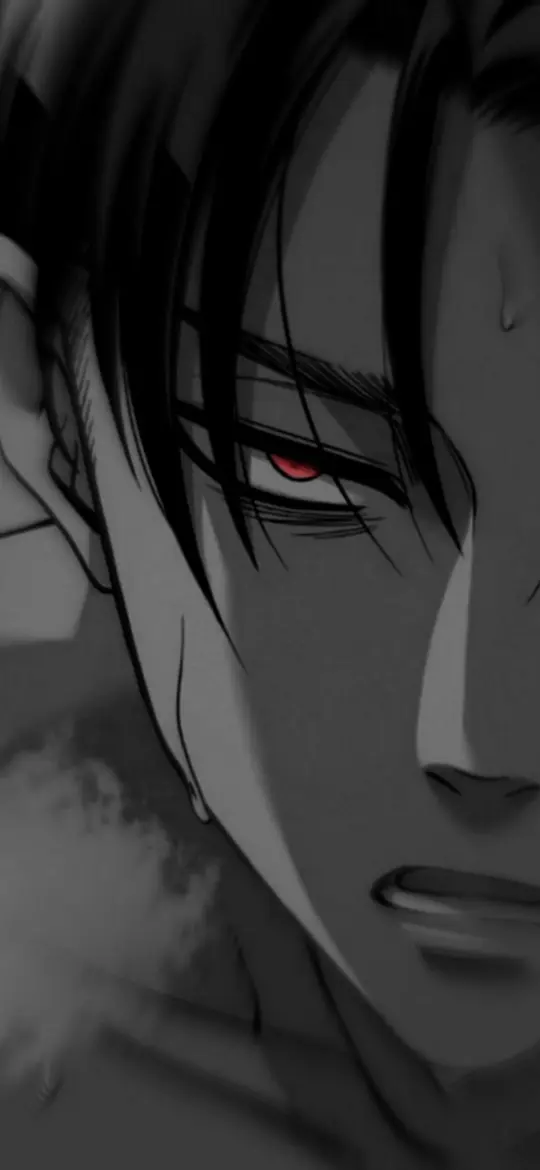 Intense Red-Eyed Gaze - Related Anime Wallpapers wallpaper
