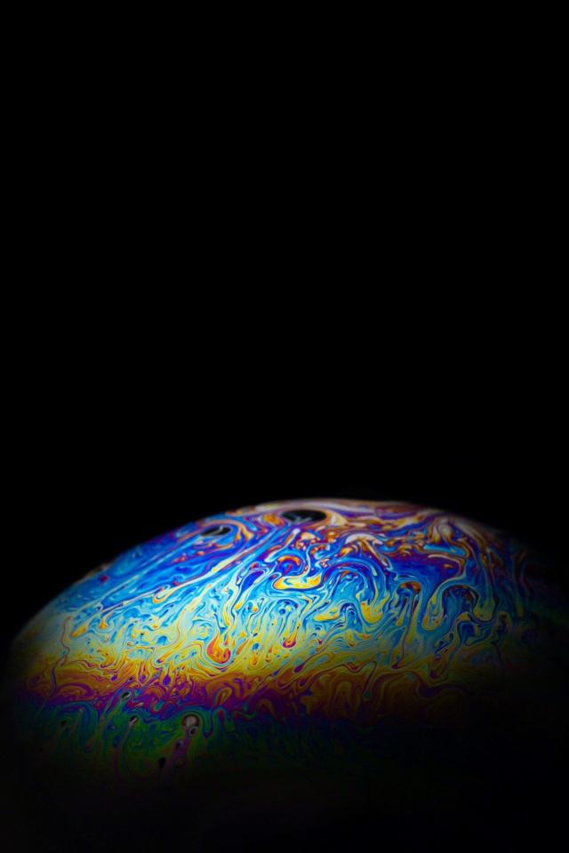 Iridescent Soap Bubble Sphere - Related 4K Wallpapers wallpaper