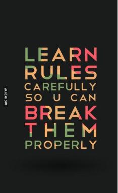 Learn Rules Wisely