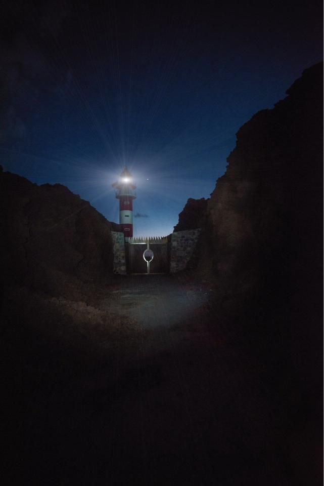 Lighthouse at Nightfall