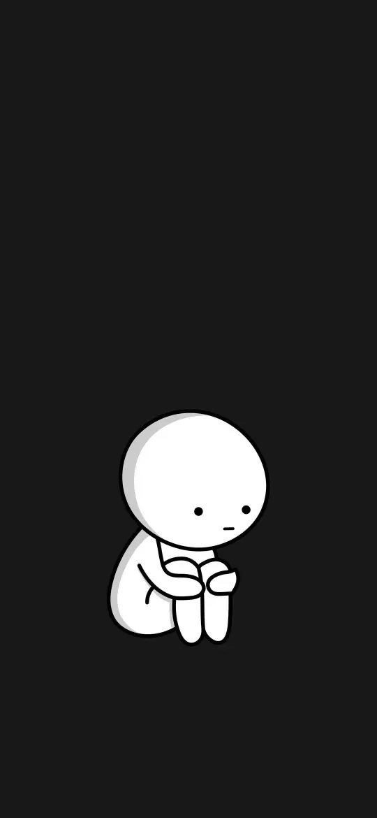 Lonely White Figure - Related Dark Wallpapers wallpaper