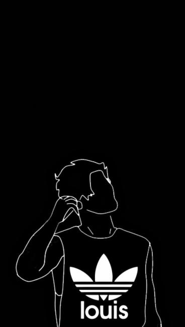 Louis Tomlinson Silhouette Art