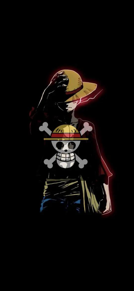 Luffy Dark Silhouette - Related Anime Wallpapers wallpaper