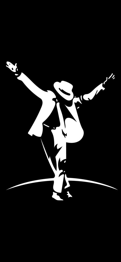 Michael Jackson Silhouette Dance