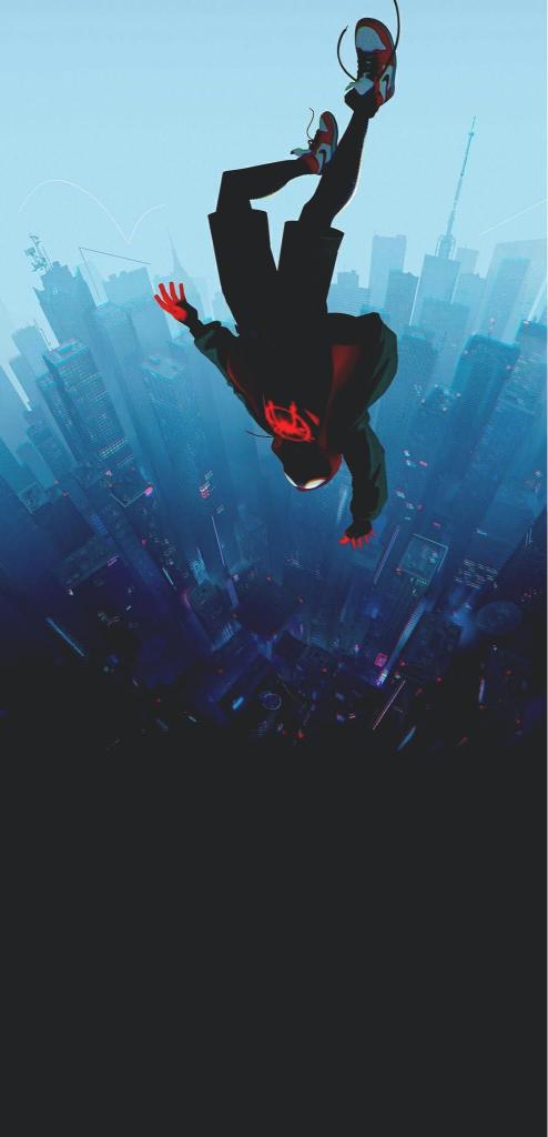 Miles Falling Into City