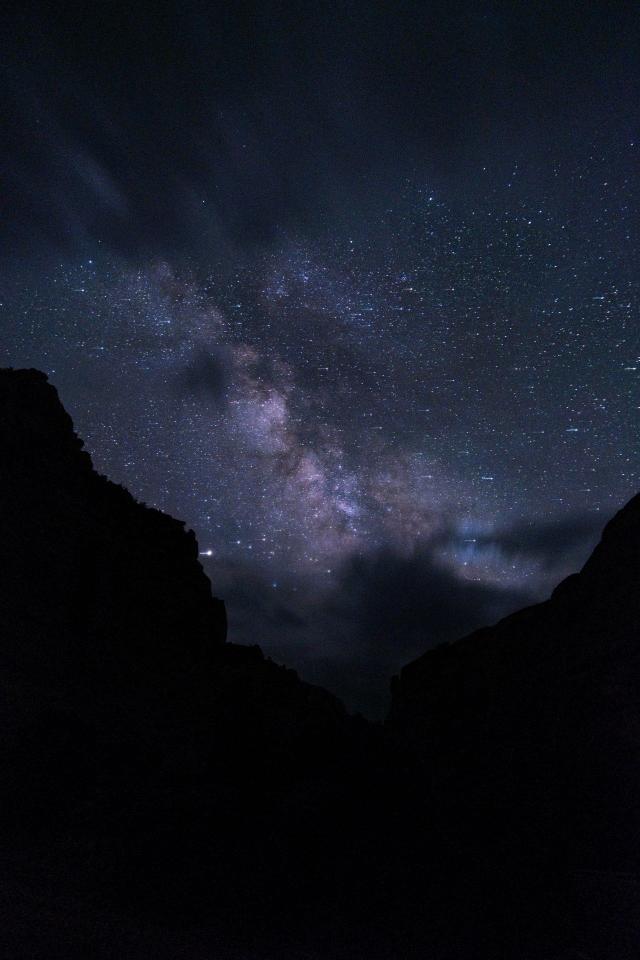 Milky Way Canyon View