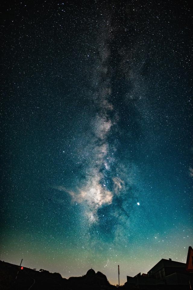 Milky Way Nightscape - Related Dark Wallpapers wallpaper