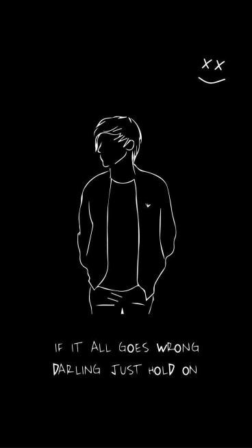 Minimalist Louis Tomlinson Art