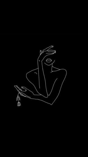 Minimalist Woman Line Art