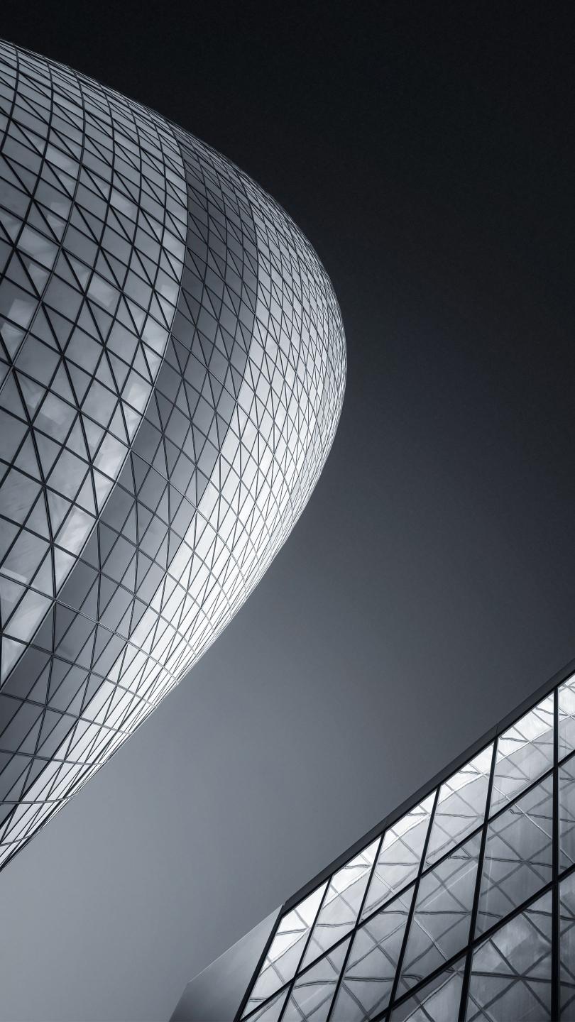 Modern Architecture Geometry - Related Dark Wallpapers wallpaper