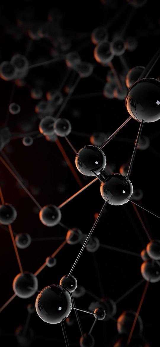 Molecular Structure Dark - Related Dark Wallpapers wallpaper