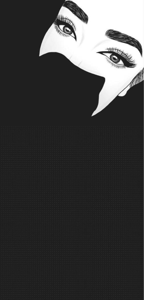 Monochrome Gaze - Related Dark Wallpapers wallpaper