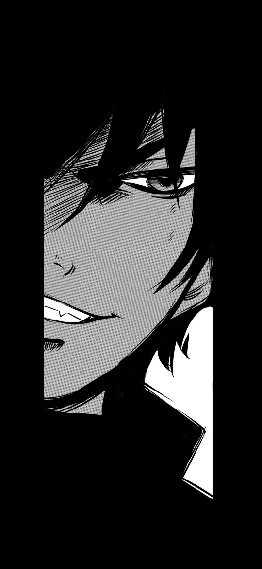 Monochrome Manga Portrait