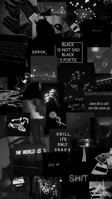 Monochrome Mood Board