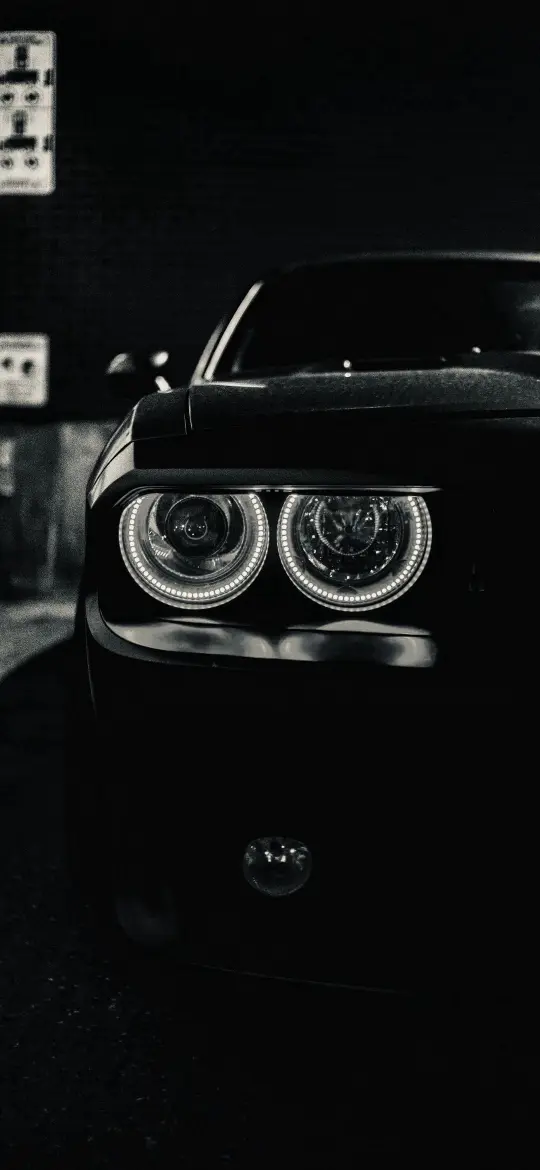 Monochrome Muscle Car - Related Ghetto Wallpapers wallpaper