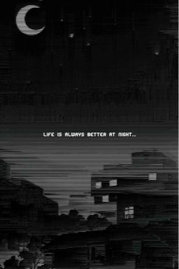 Monochrome Nightscape Aesthetic