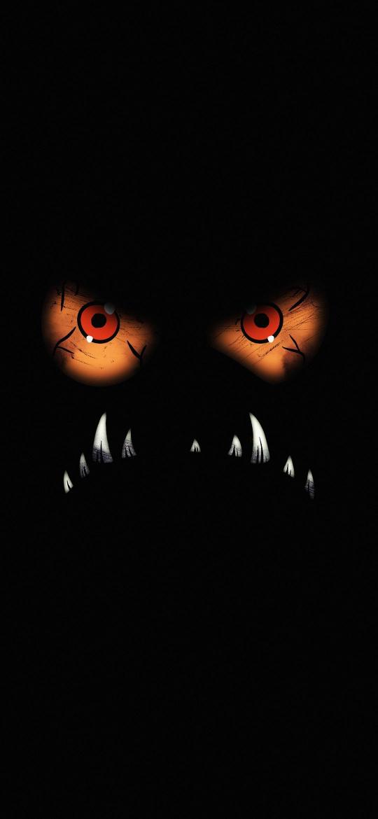 Monster Eyes in Darkness - Related Dark Wallpapers wallpaper