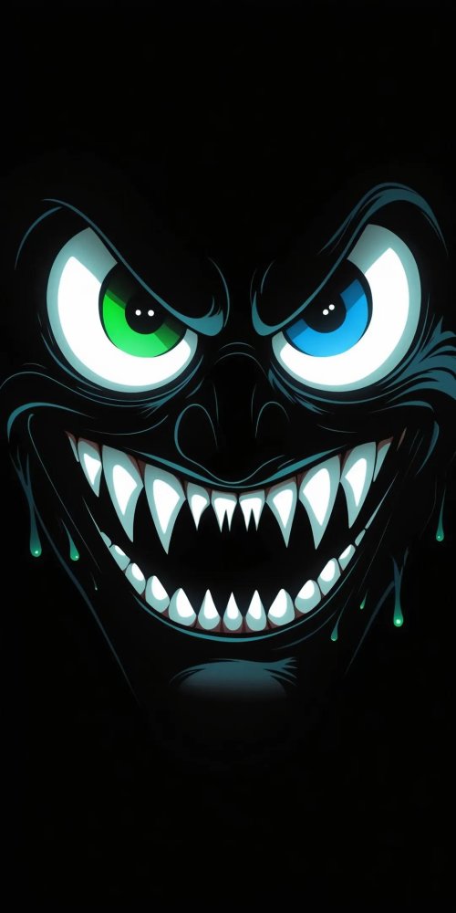 Monster Grin Wallpaper