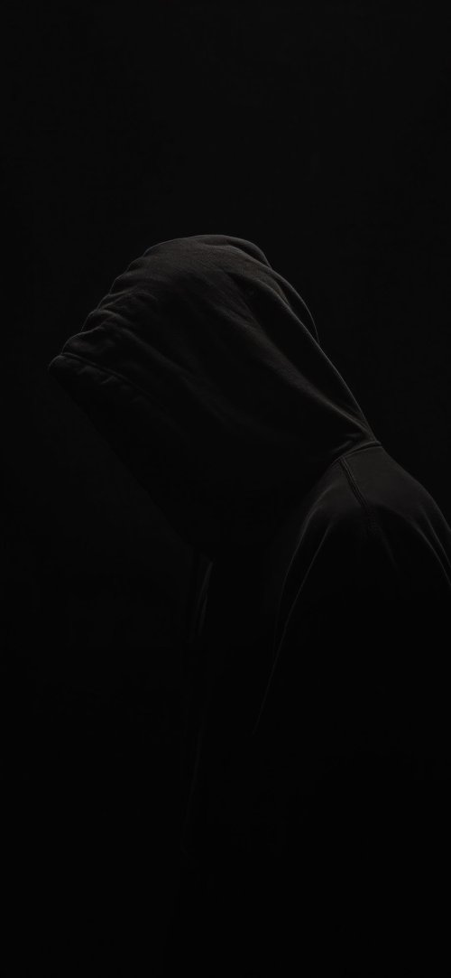 Mysterious Hooded Figure - Dark Wallpapers Wallpaper
