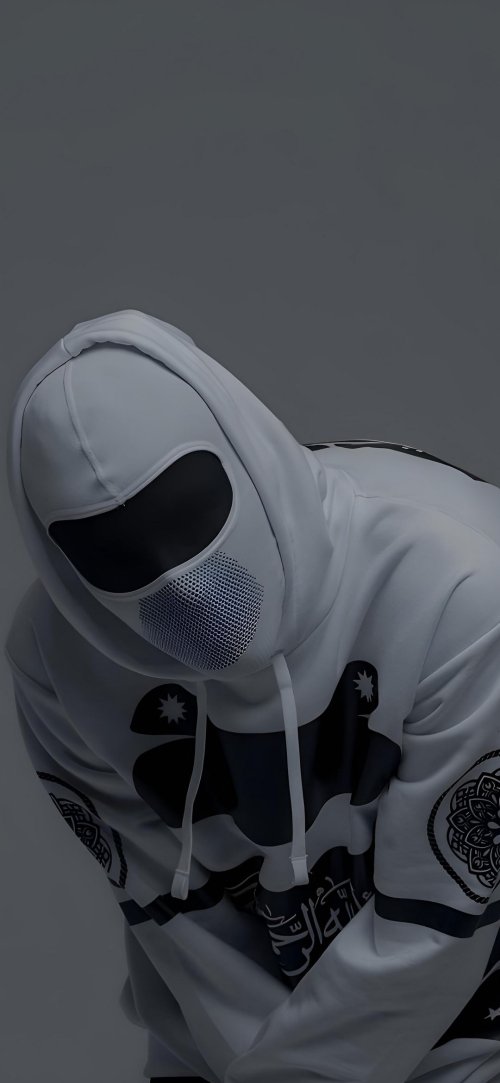 Mysterious Masked Figure - Dark Wallpapers Wallpaper