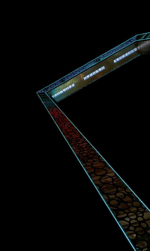 Neon Edge Architecture - Related Dark Wallpapers wallpaper