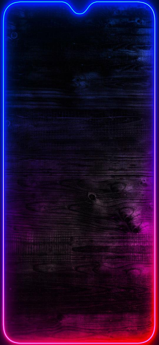 Neon Wood Frame - Related Anime Wallpapers wallpaper