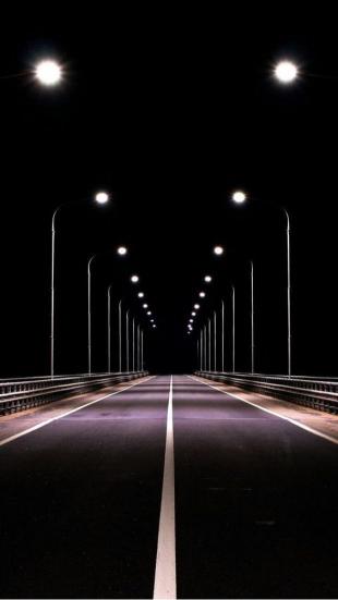 Night Bridge Lights - Related Dark Wallpapers wallpaper