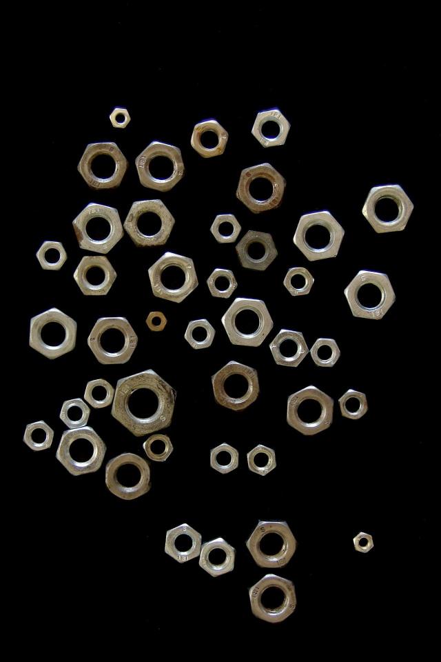 Nuts on Black