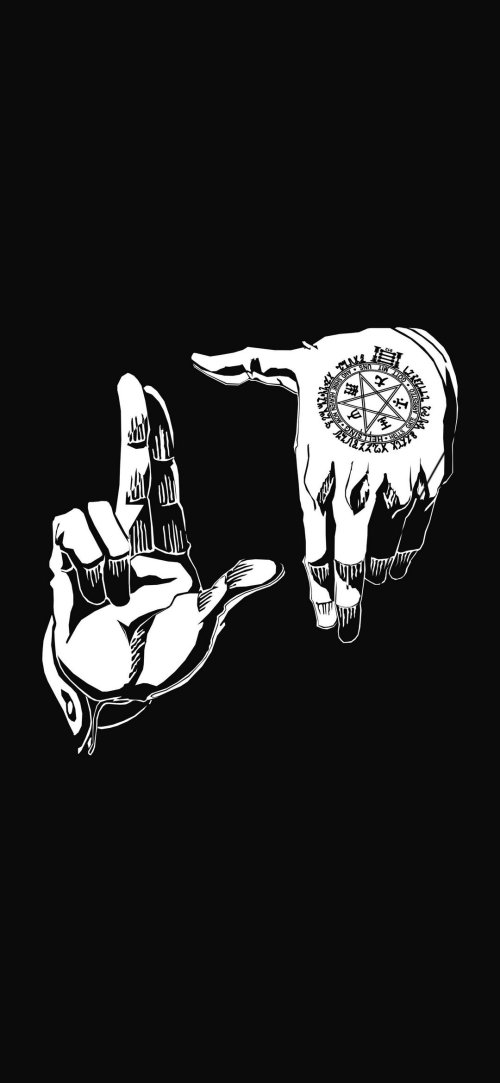 Occult Hands Illustration