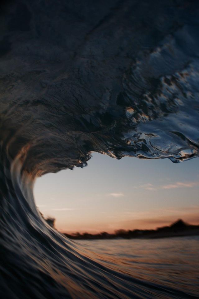 Ocean Wave Sunset