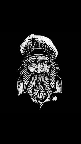 Old Sailor Illustration