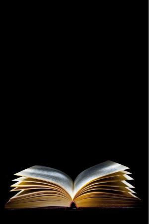 Open Book in Darkness - Related Dark Wallpapers wallpaper