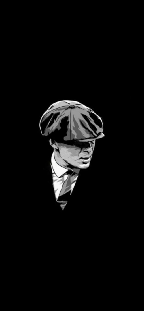 Peaky Blinders Minimalist Portrait - Related Dark Wallpapers wallpaper