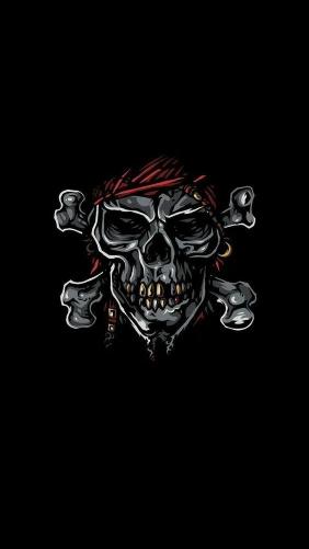 Pirate Skull and Crossbones