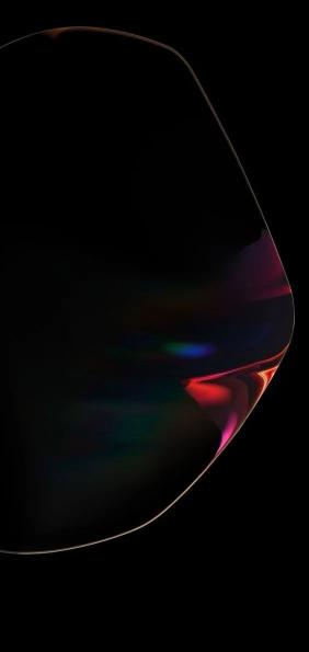 Prismatic Edge on Black - Related 4K Wallpapers wallpaper