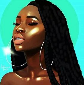 Radiant Woman Illustration