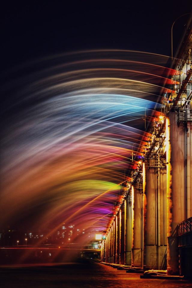 Rainbow Bridge Night Lights