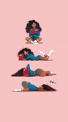Reading to Sleep Stages - Related Dope Wallpapers wallpaper