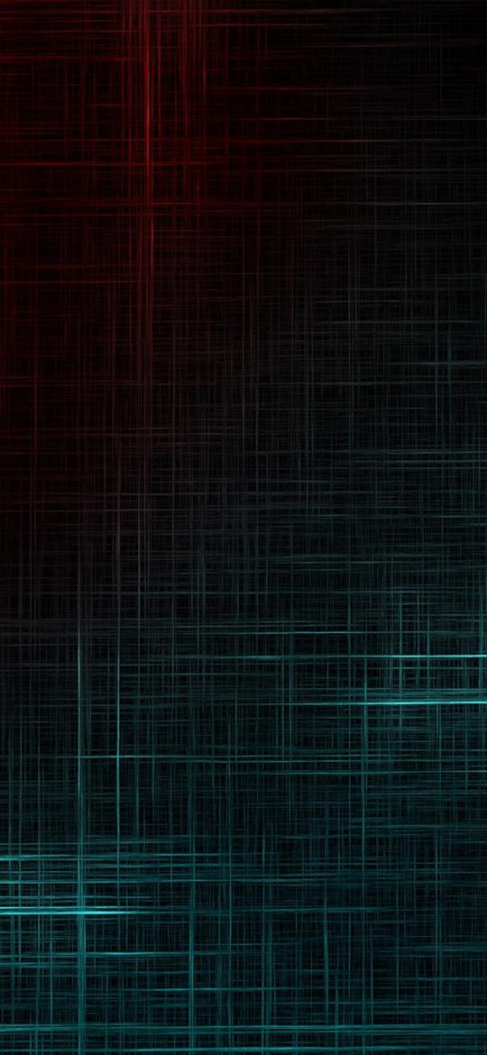 Red and Teal Grid - Related Dark Wallpapers wallpaper