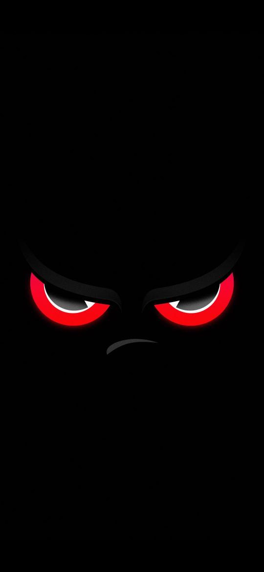 Red Angry Eyes - Related 4K Wallpapers wallpaper
